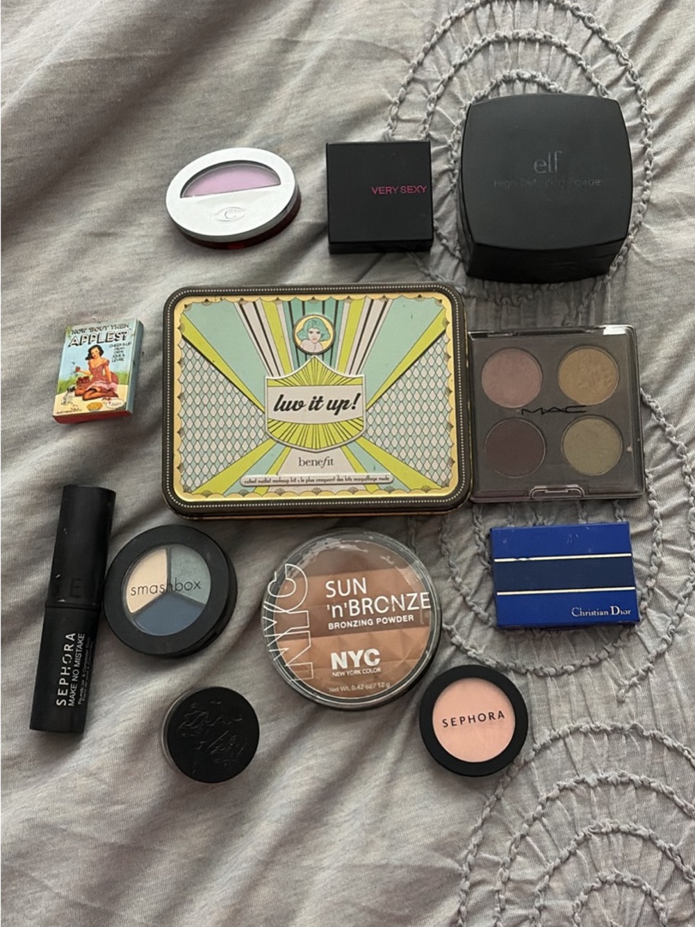 Benefit Luv It Up! Palette Sephora Christian Dior smashbox makeup lot